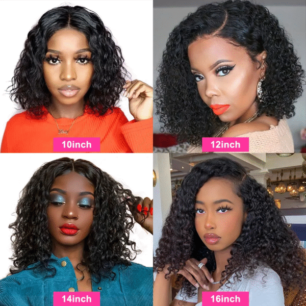 12A Double Drawn Water Wave 13x4 Transparent Lace Full Frontal Wig - Image 8